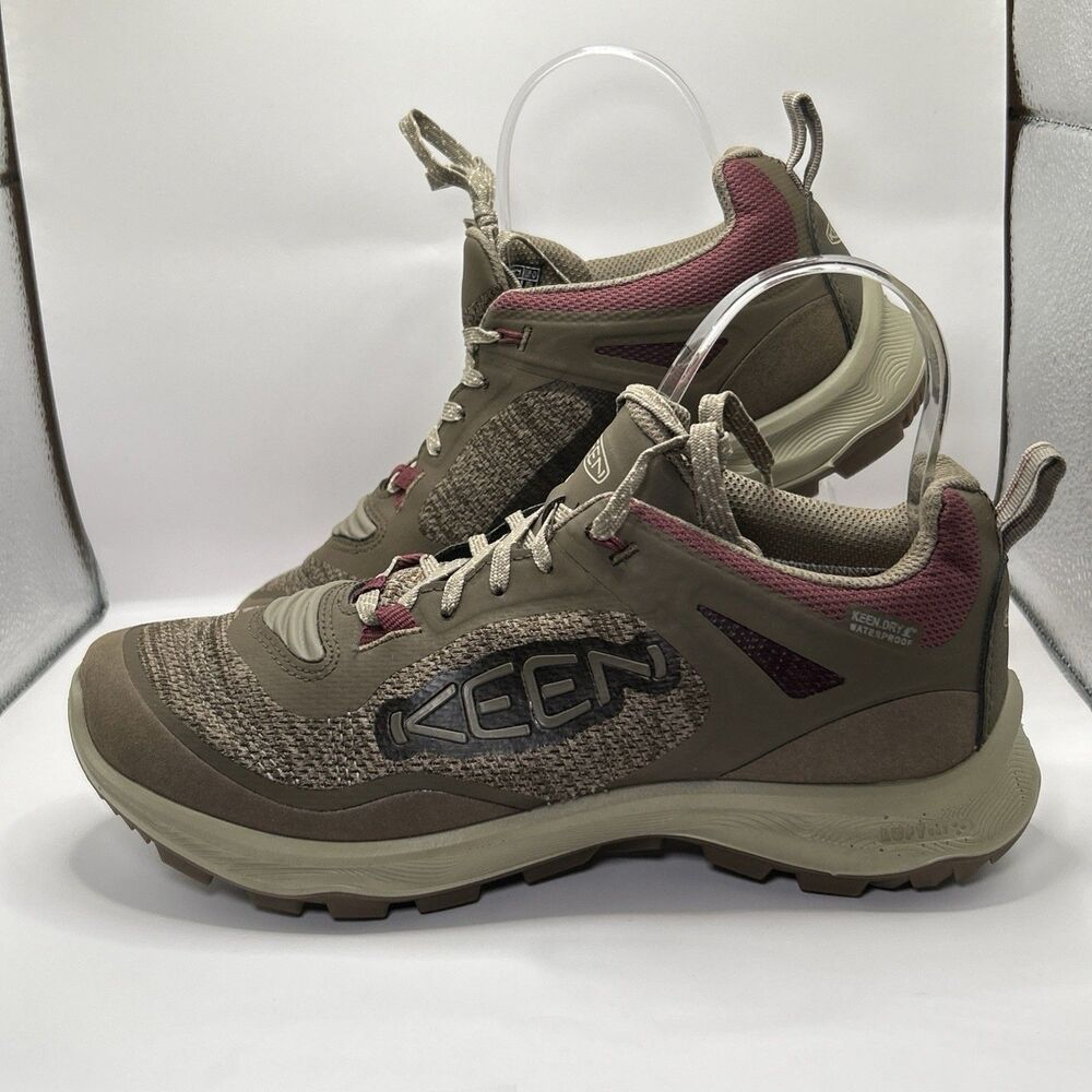 KEEN Terradora Flex Women’s Waterproof Hiking Shoes Brown 7.5 Low STORE MODEL